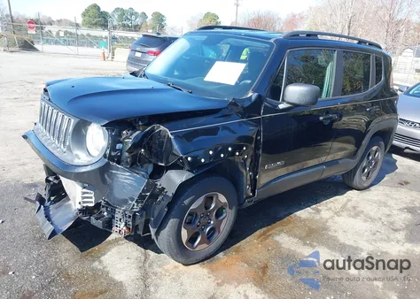 2017 Jeep Renegade Sport 4X4 из США, поврежденный, VIN ZACCJBAB5HPG60191